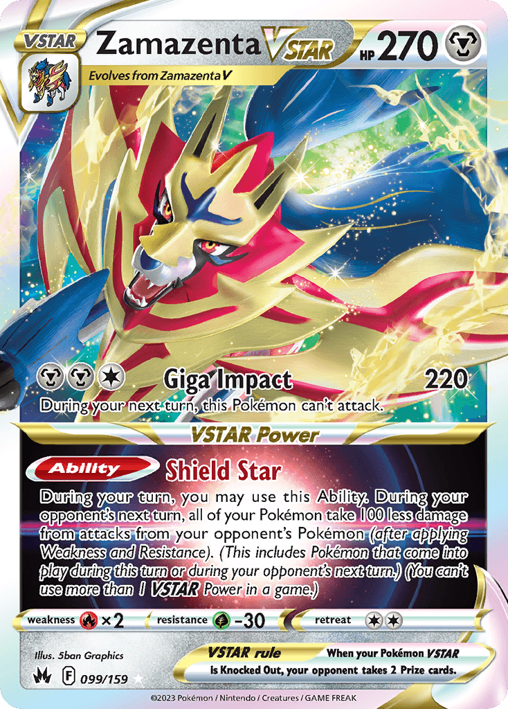 Zamazenta VSTAR Pokemon