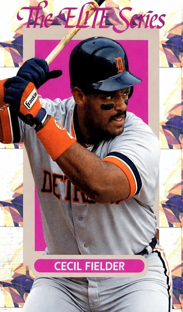 Cecil Fielder 1993 panini Donruss