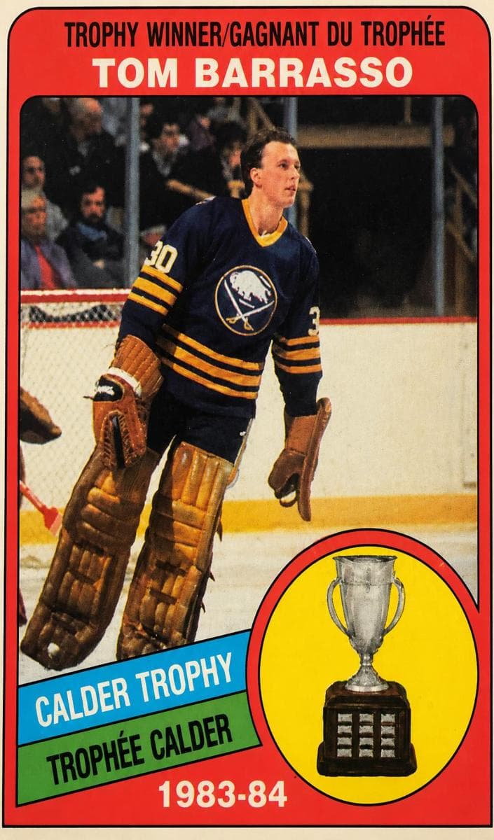 Tom Barrasso 1984 topps O-Pee-Chee
