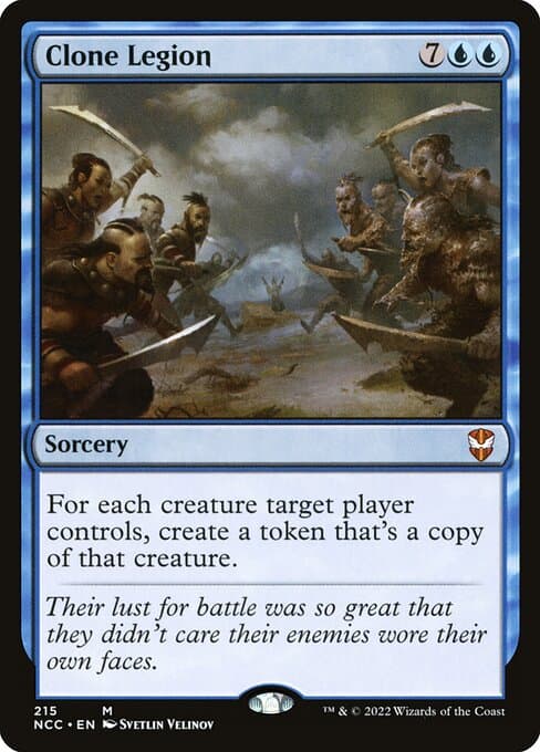 Clone Legion 2022 Magic: The Gathering New Capenna Commander