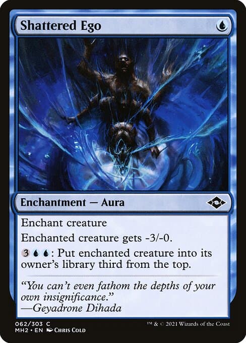 Shattered Ego 2021 Magic: The Gathering Modern Horizons 2