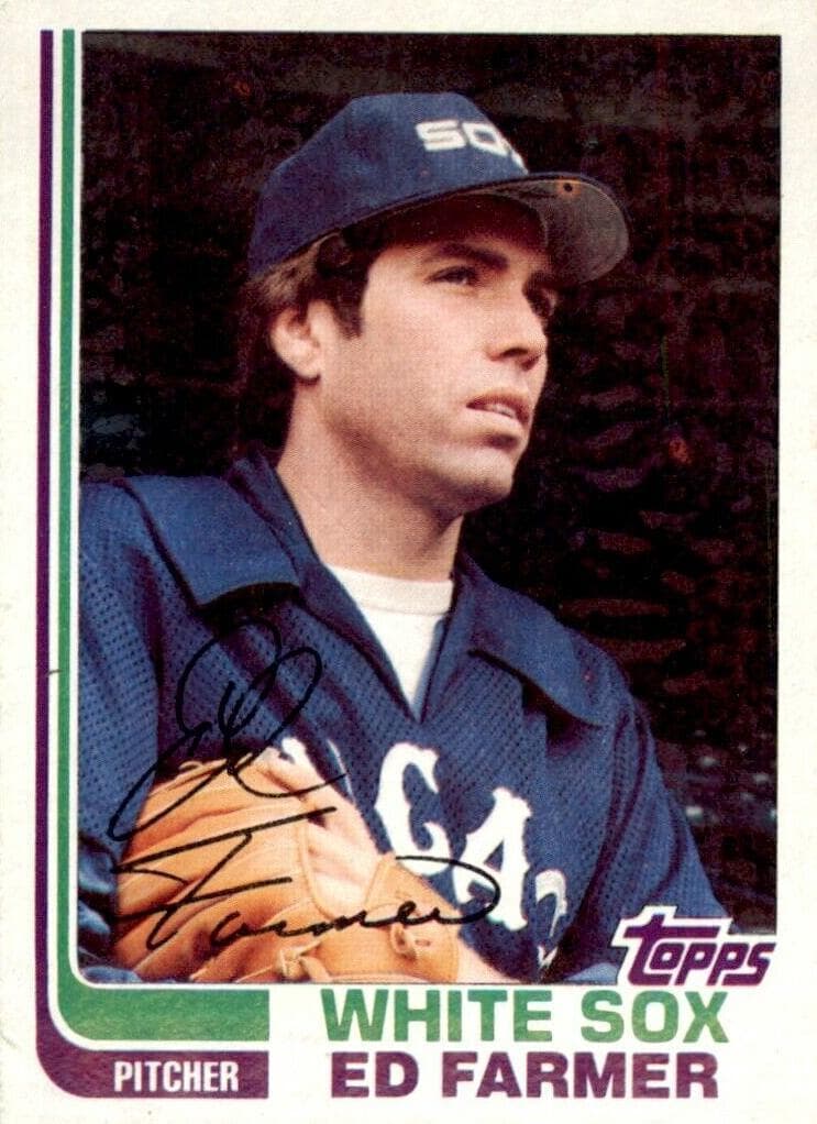 Ed Farmer trading card