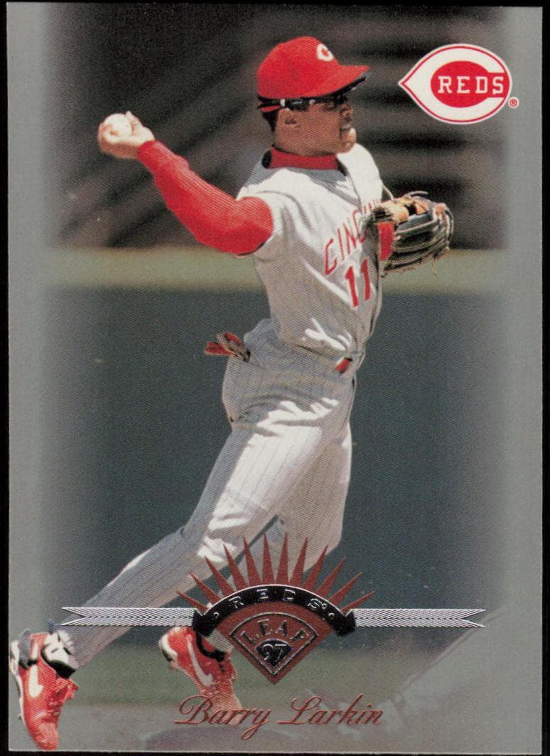 Barry Larkin 1997 leaf