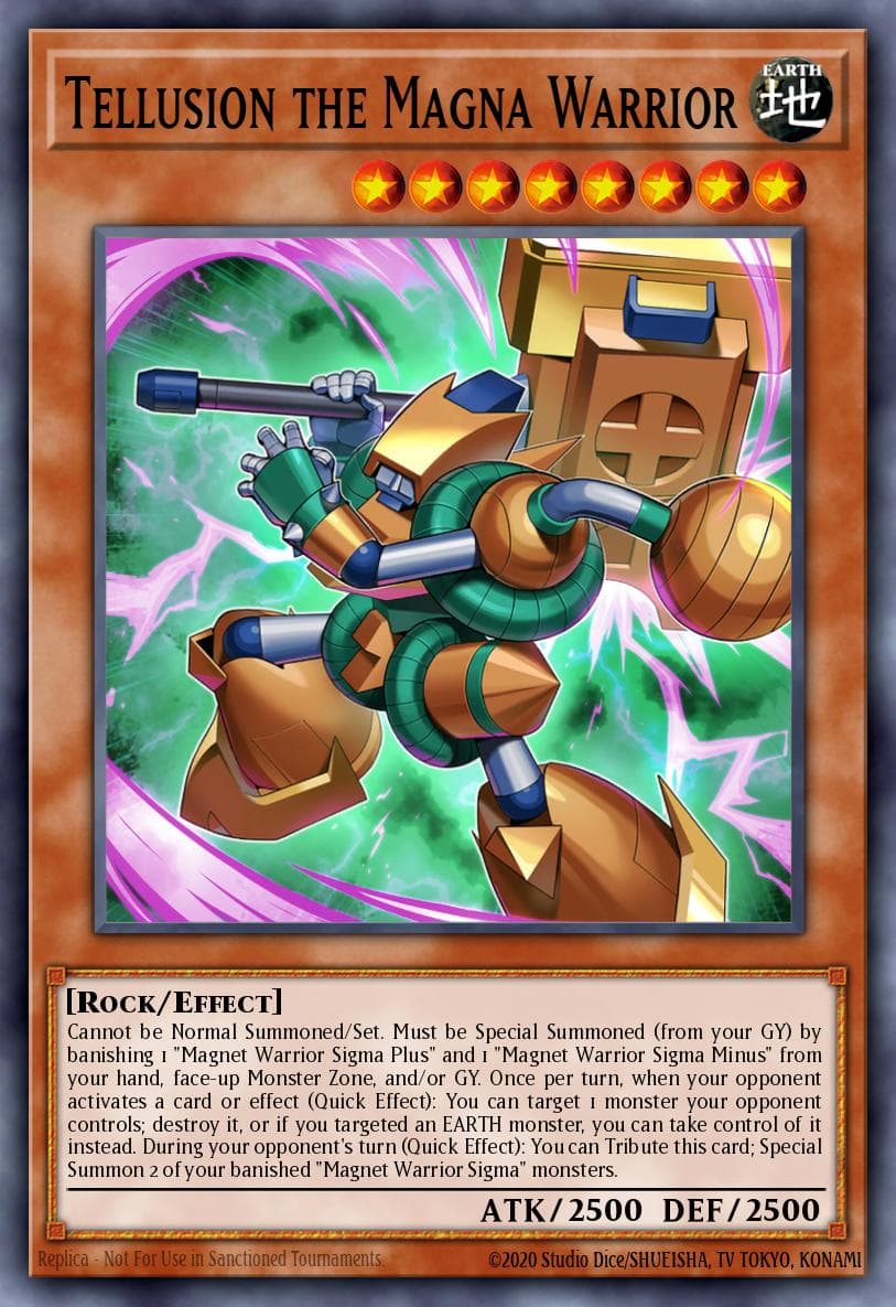 Tellusion the Magna Warrior #BPRO-EN004