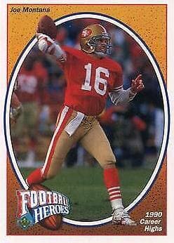 Joe Montana 1991 upper-deck Upper Deck