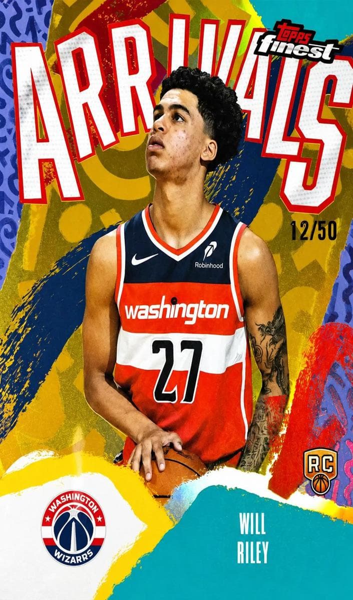 Will Riley 2025 topps Topps Finest