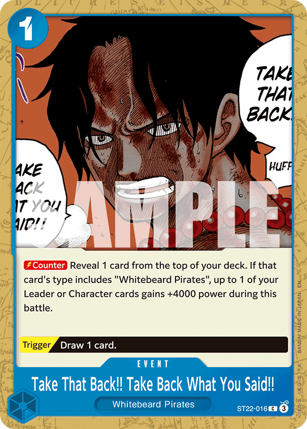 Take That Back!! Take Back What You Said!! 2025 One Piece