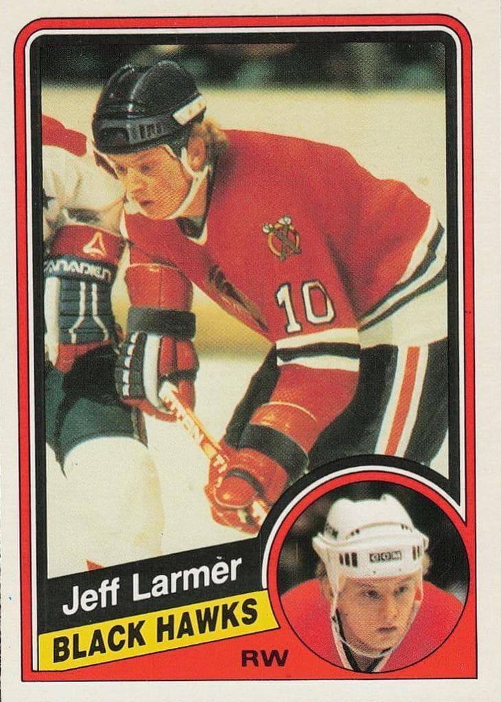 Jeff Larmer 1984 topps O-Pee-Chee