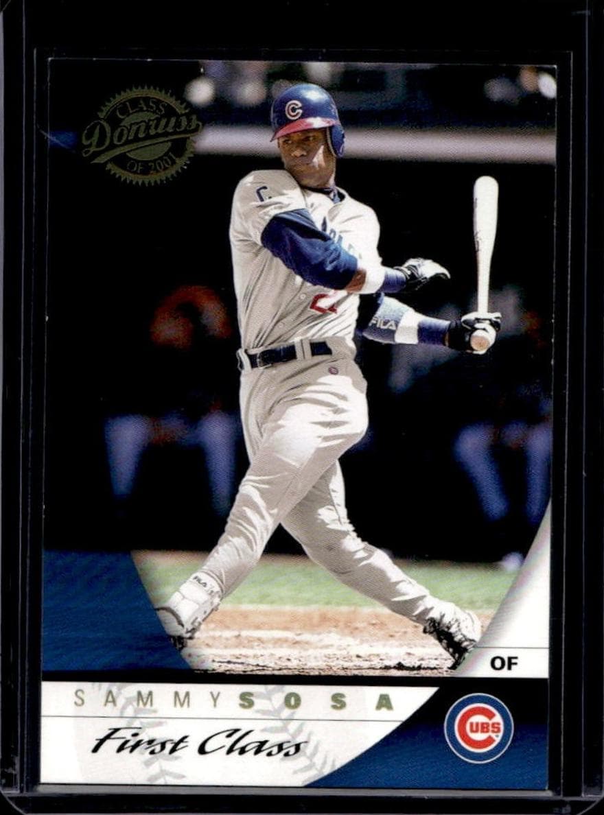 Sammy Sosa 2001 panini Class Of 2001