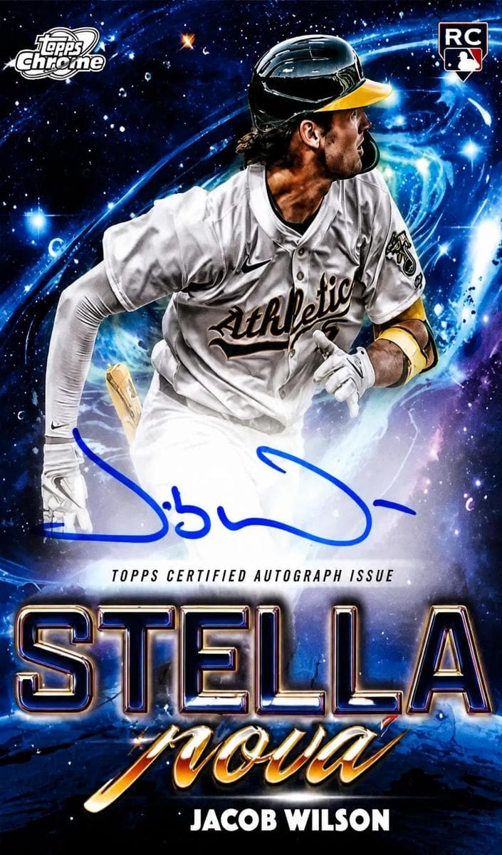 Jacob Wilson 2025 topps Topps Cosmic Chrome