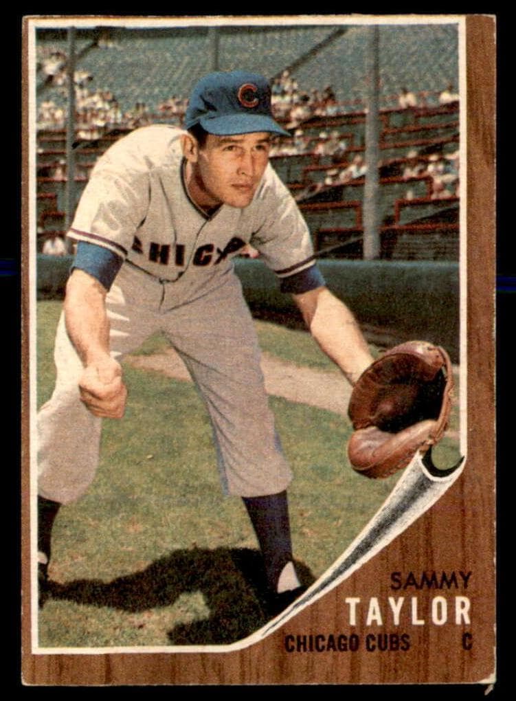 Sammy Taylor 1962 topps Topps