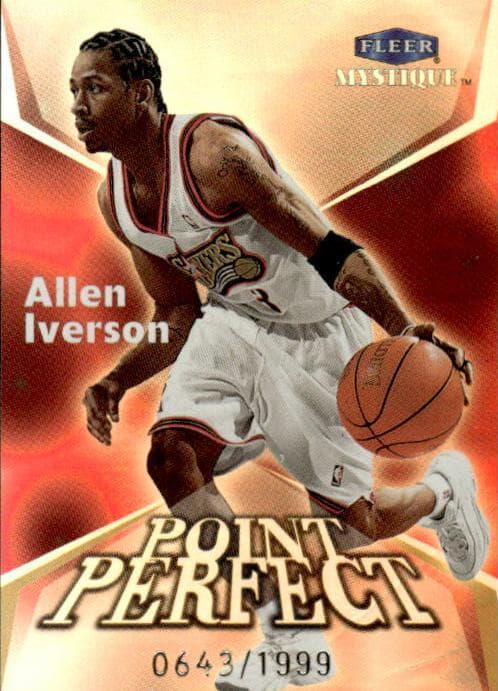 Allen Iverson 1999 fleer Mystique