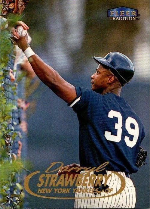 Darryl Strawberry 1998 fleer Fleer Tradition