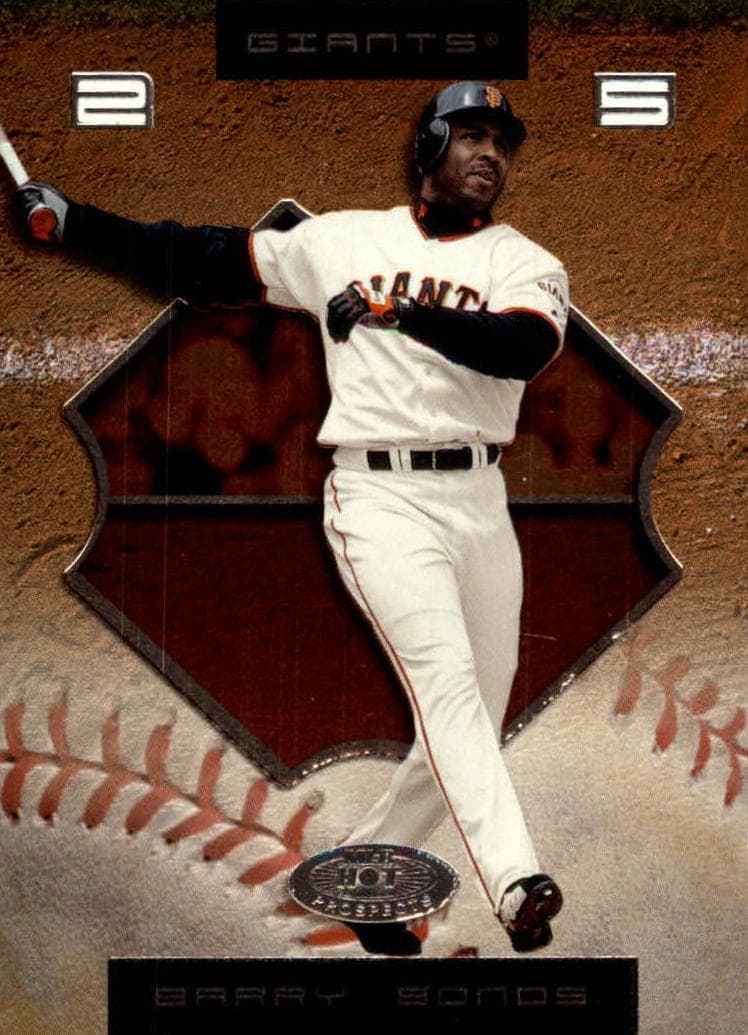 Barry Bonds 2002 fleer Fleer Hot Prospects