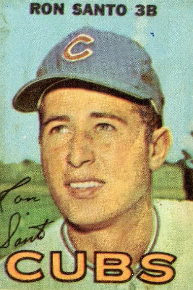 Ron Santo 1967 topps Topps Venezuelan