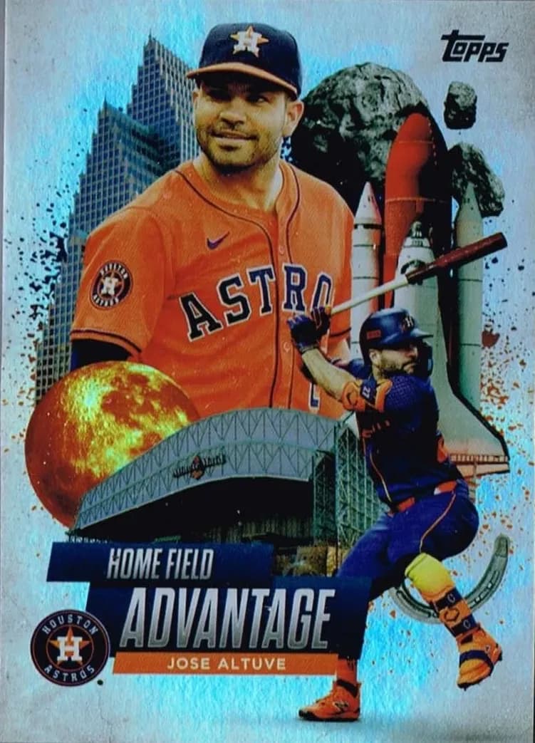 Jose Altuve 2025 topps Topps Chrome