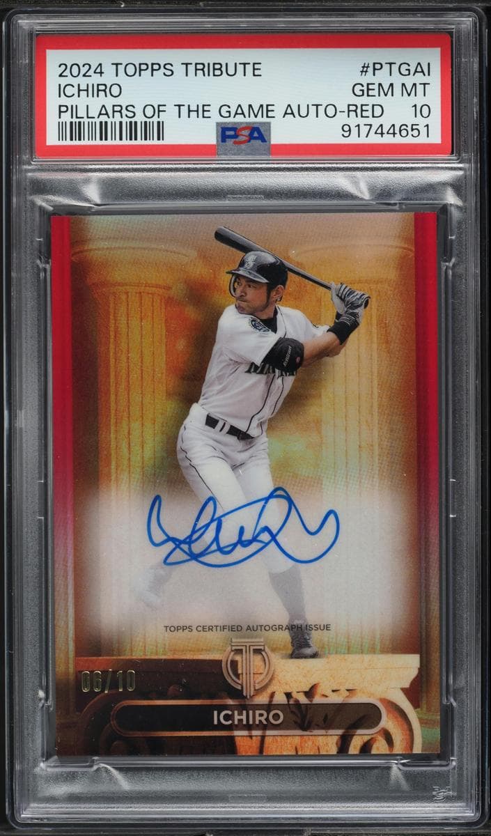 Ichiro 2024 topps Topps Tribute
