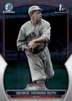 George Herman Ruth 2023 bowman Bowman Chrome