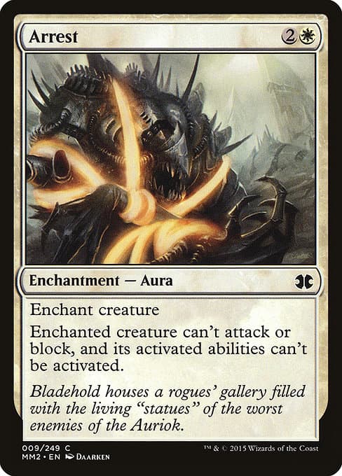 Arrest 2003 Magic: The Gathering Mirrodin