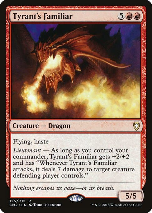 Tyrant's Familiar 2022 Magic: The Gathering Starter Commander Decks