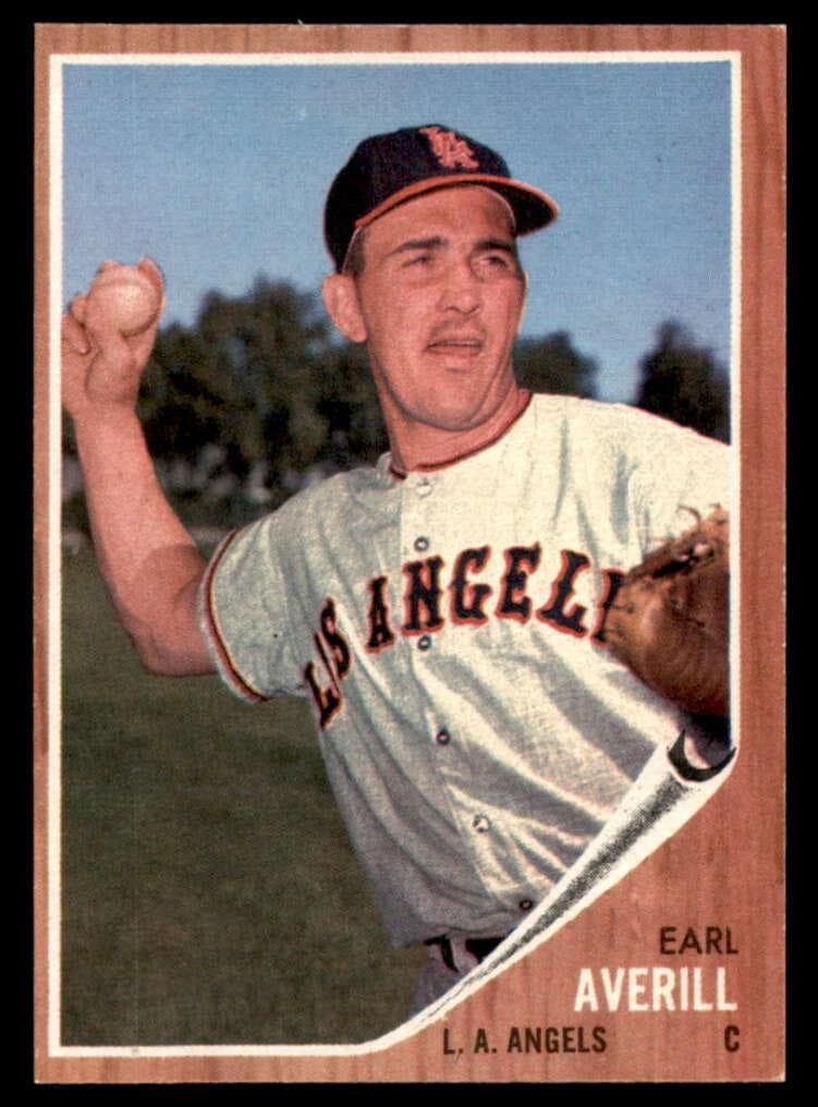 Earl Averill 1962 topps Topps