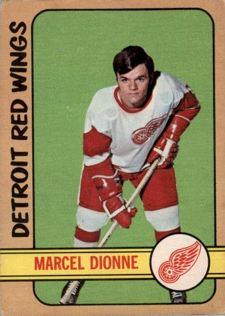 Marcel Dionne 1972 topps O-Pee-Chee