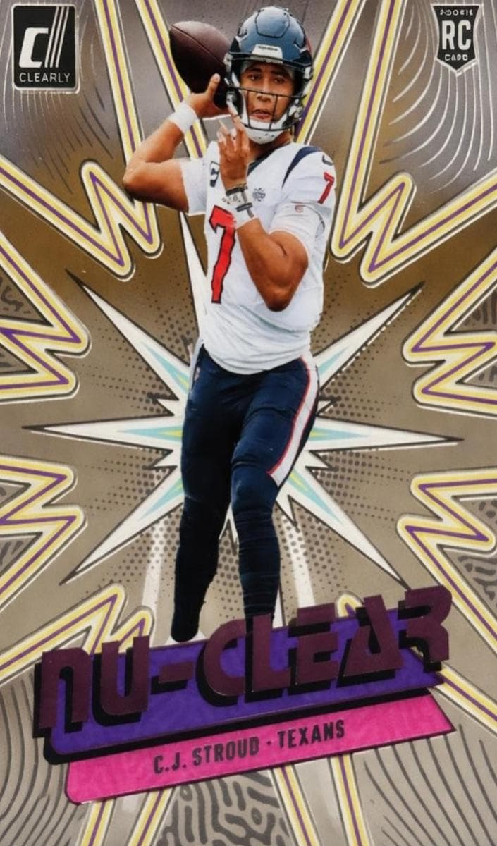 Ja'Marr Chase 2023 panini Clearly Donruss