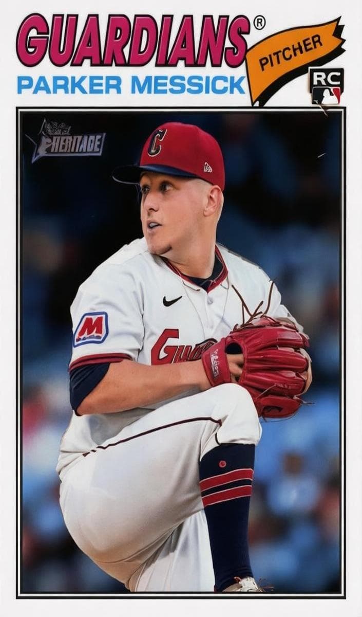 Parker Messick trading card