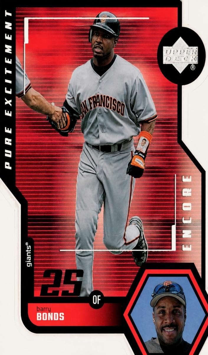 Barry Bonds 1999 upper-deck Upper Deck Encore