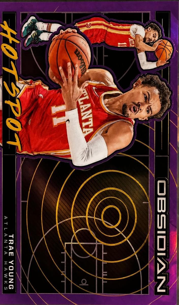 Trae Young 2023 panini Panini Obsidian