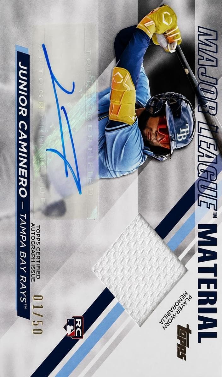 Junior Caminero 2024 topps Topps Update