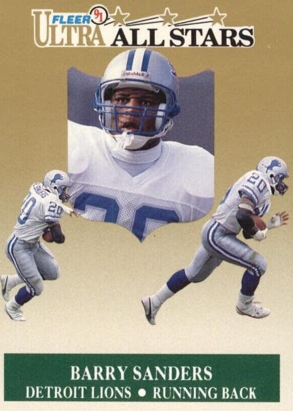 Barry Sanders 1991 unknown