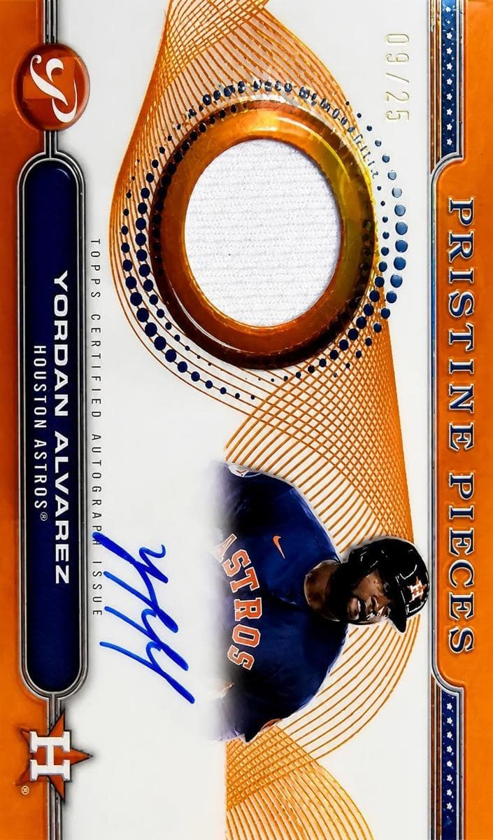 Yordan Alvarez 2024 topps Topps Pristine