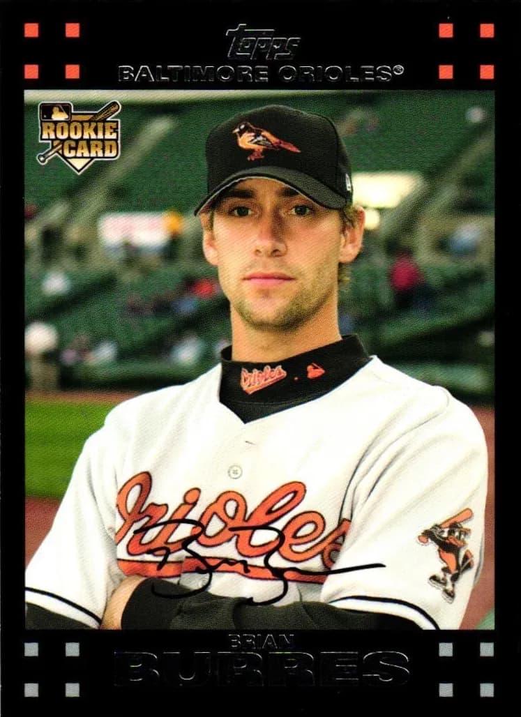 Brian Burres 2007 topps