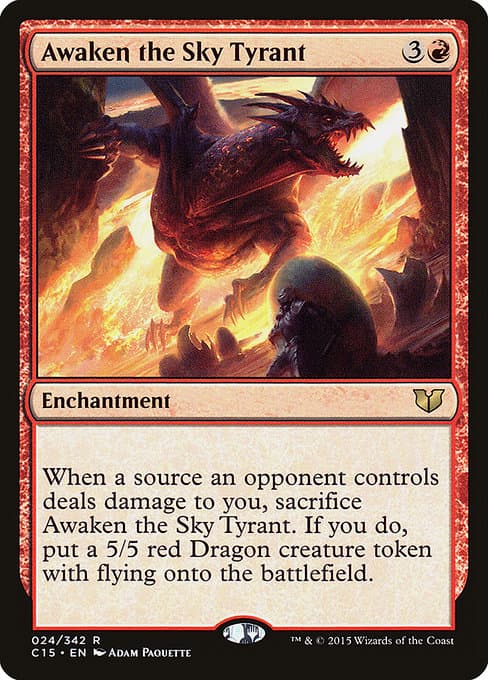 Awaken the Sky Tyrant 2015 Magic: The Gathering