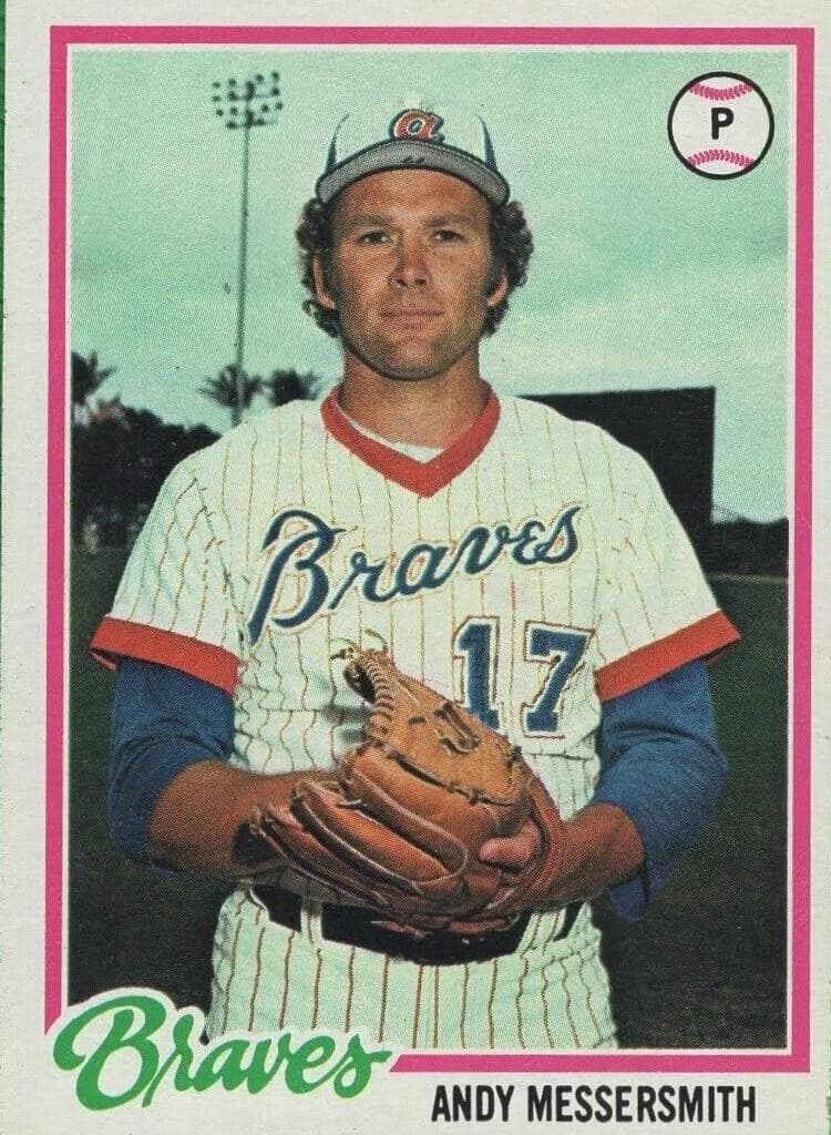 Andy Messersmith 1978 topps Topps