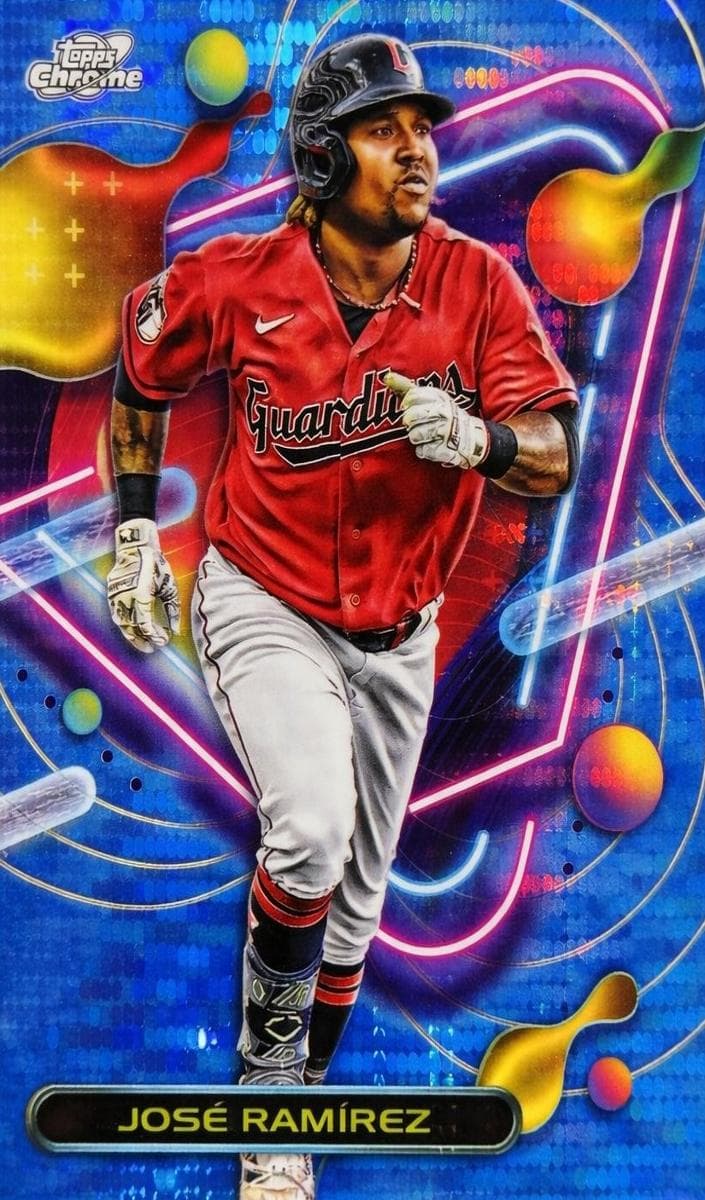 José Ramírez 2023 topps Topps Cosmic Chrome