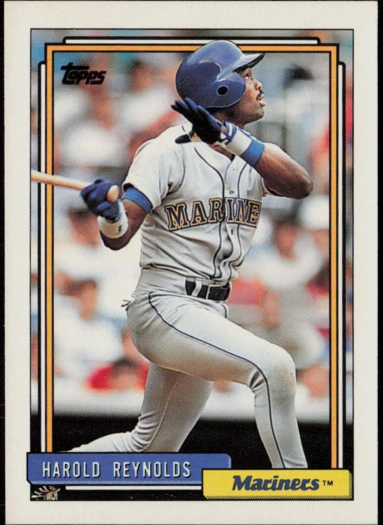 Harold Reynolds 1992 topps Topps