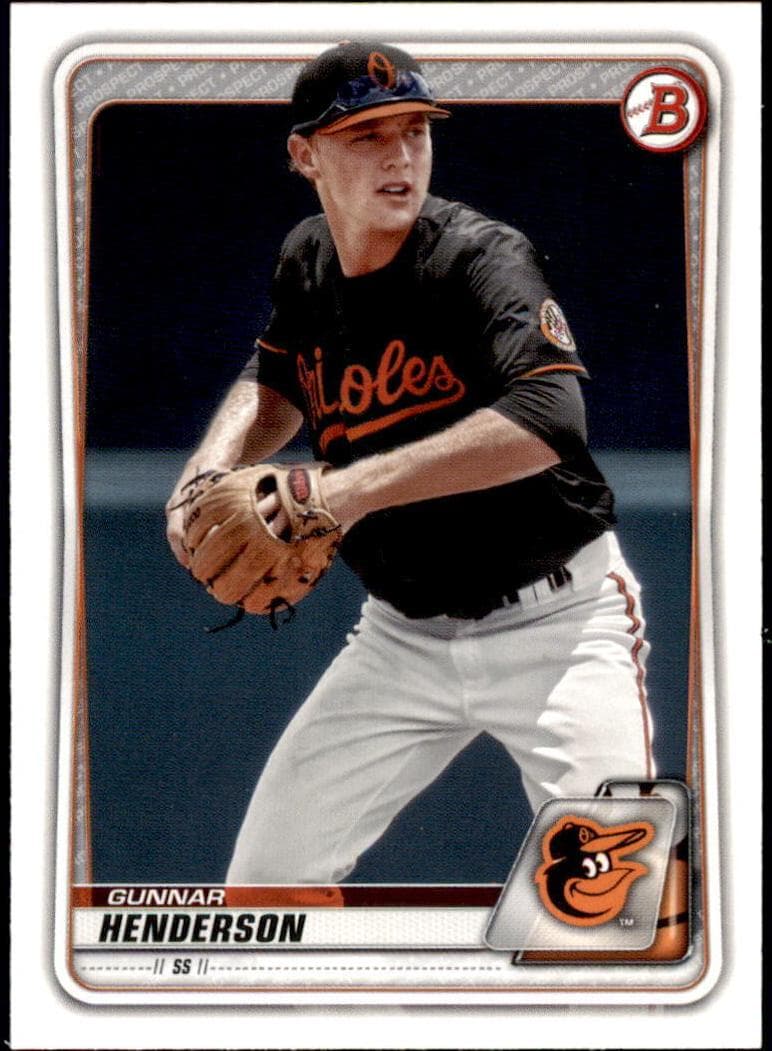 Gunnar Henderson 2020 bowman Bowman