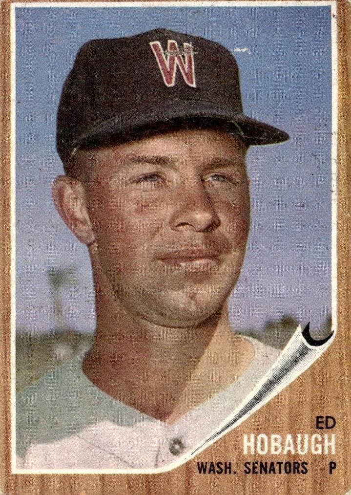 Ed Hobaugh 1962 topps Topps