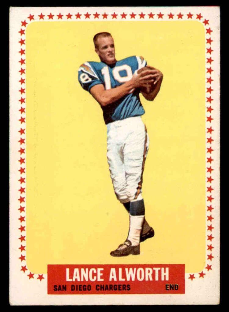 Lance Alworth 1964 topps Topps