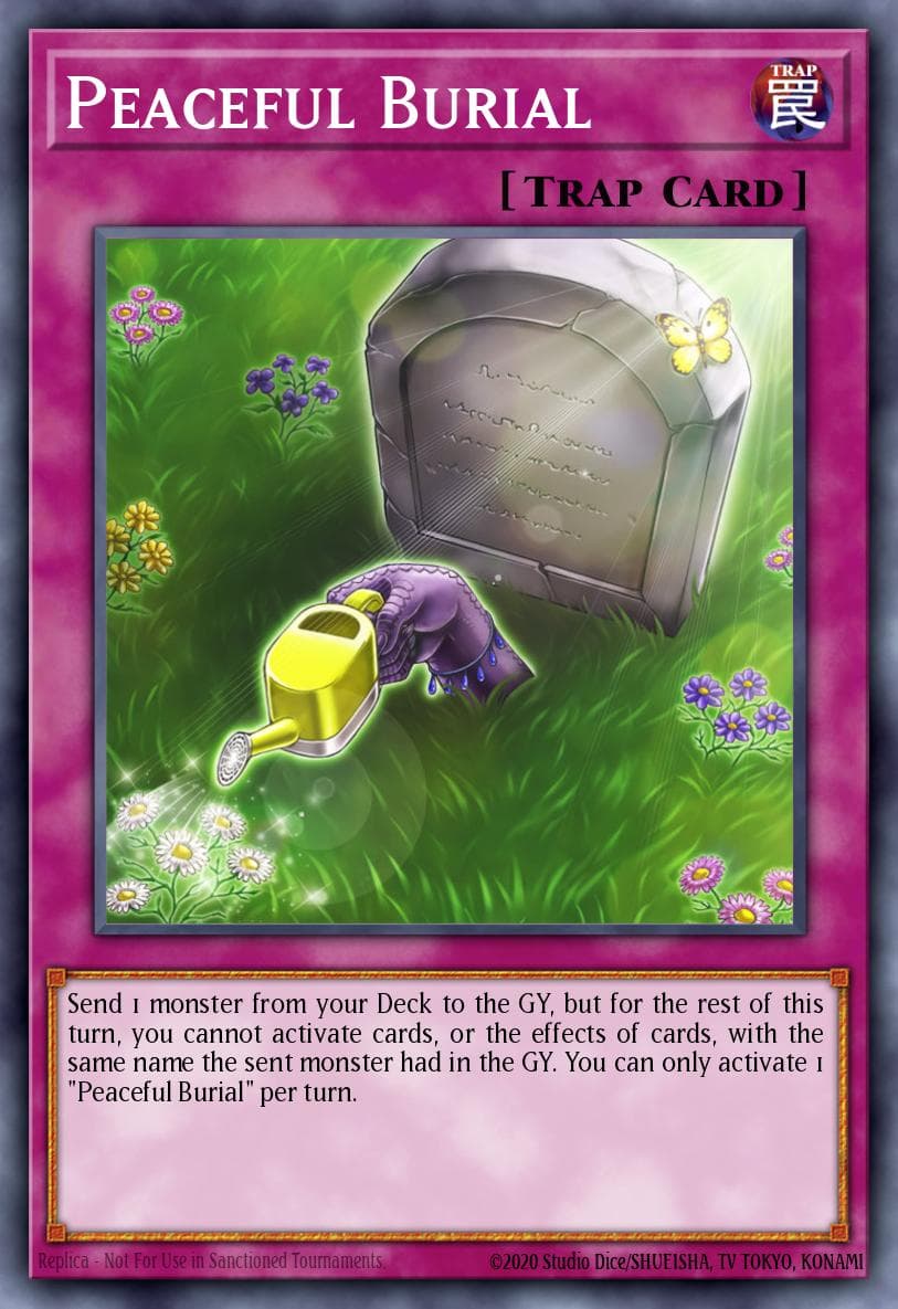 Peaceful Burial 2019 Yu-Gi-Oh!