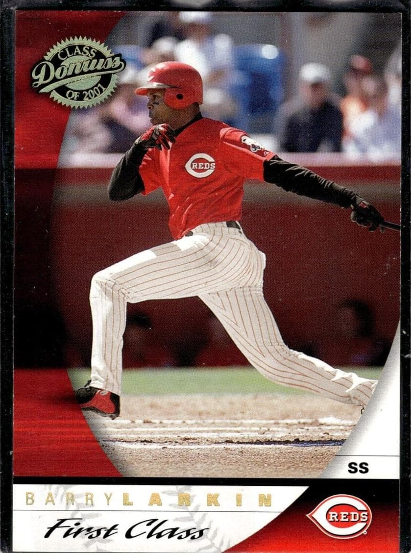 Barry Larkin 2001 panini Donruss Class of 2001