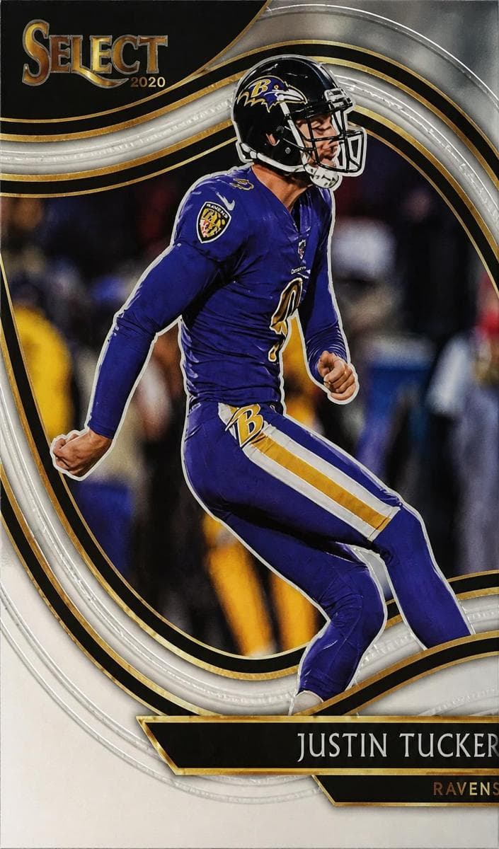 Justin Tucker 2020 panini Panini Select
