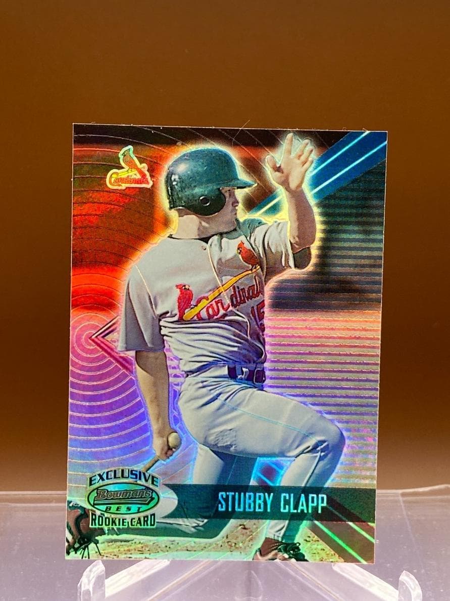 Stubby Clapp 2001 bowman Bowman's Best