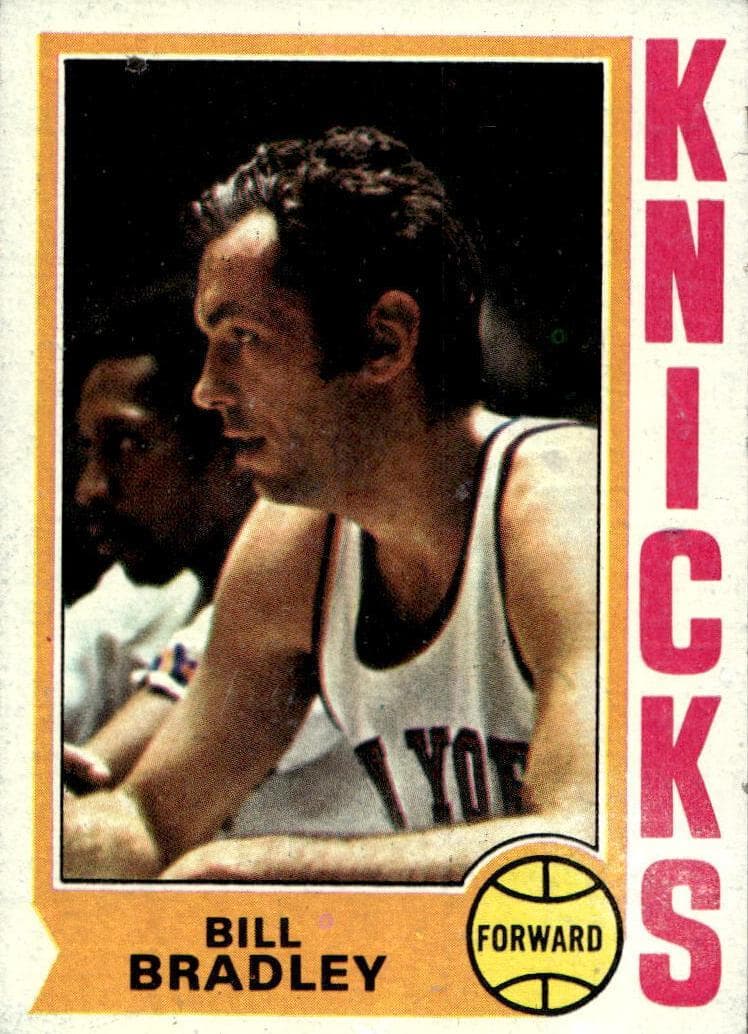 Bill Bradley 1974 topps Topps