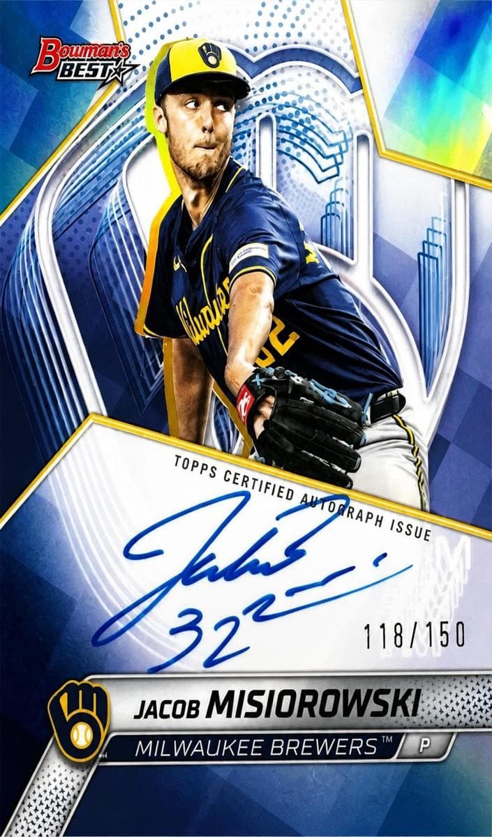 Jacob Misiorowski 2025 bowman Bowman Best