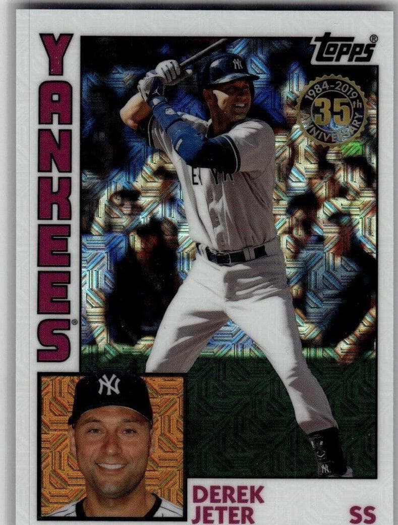 Derek Jeter 2019 topps Silver Pack