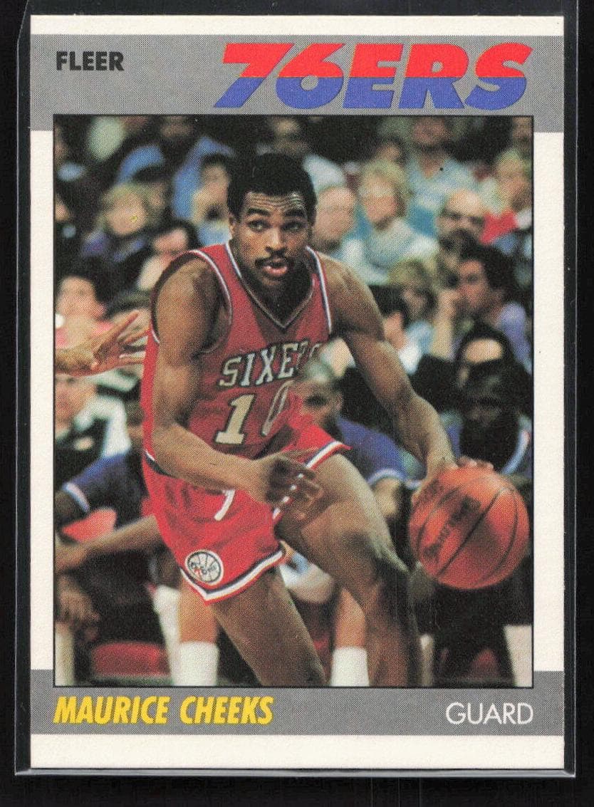 Maurice Cheeks 1987 fleer Fleer