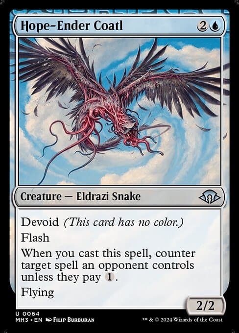 Hope-Ender Coatl 2024 Magic: The Gathering Modern Horizons 3